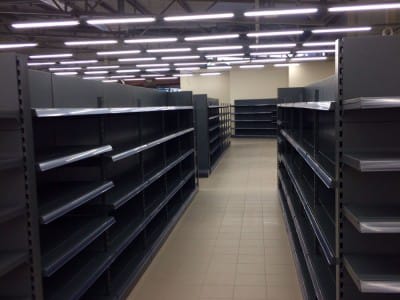BUTIKKNETTVERK "TOPP" - CĒSIS, GAUJAS STREET 29 - levering og montering av butikkhyller 11